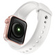 Mika Uhrenarmband Apple 38/40mm Silikon wei&szlig;