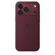 Apple iPhone 18 Pro Max Silikon Case mit MagSafe Burgundy