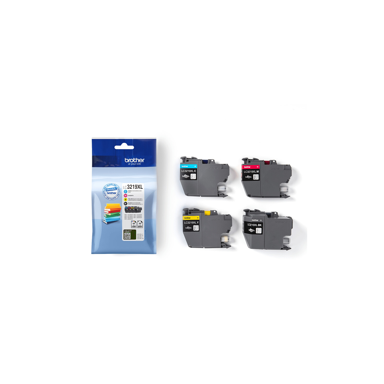 Brother LC3219XLVALDR Tinte BK/C/M/Y