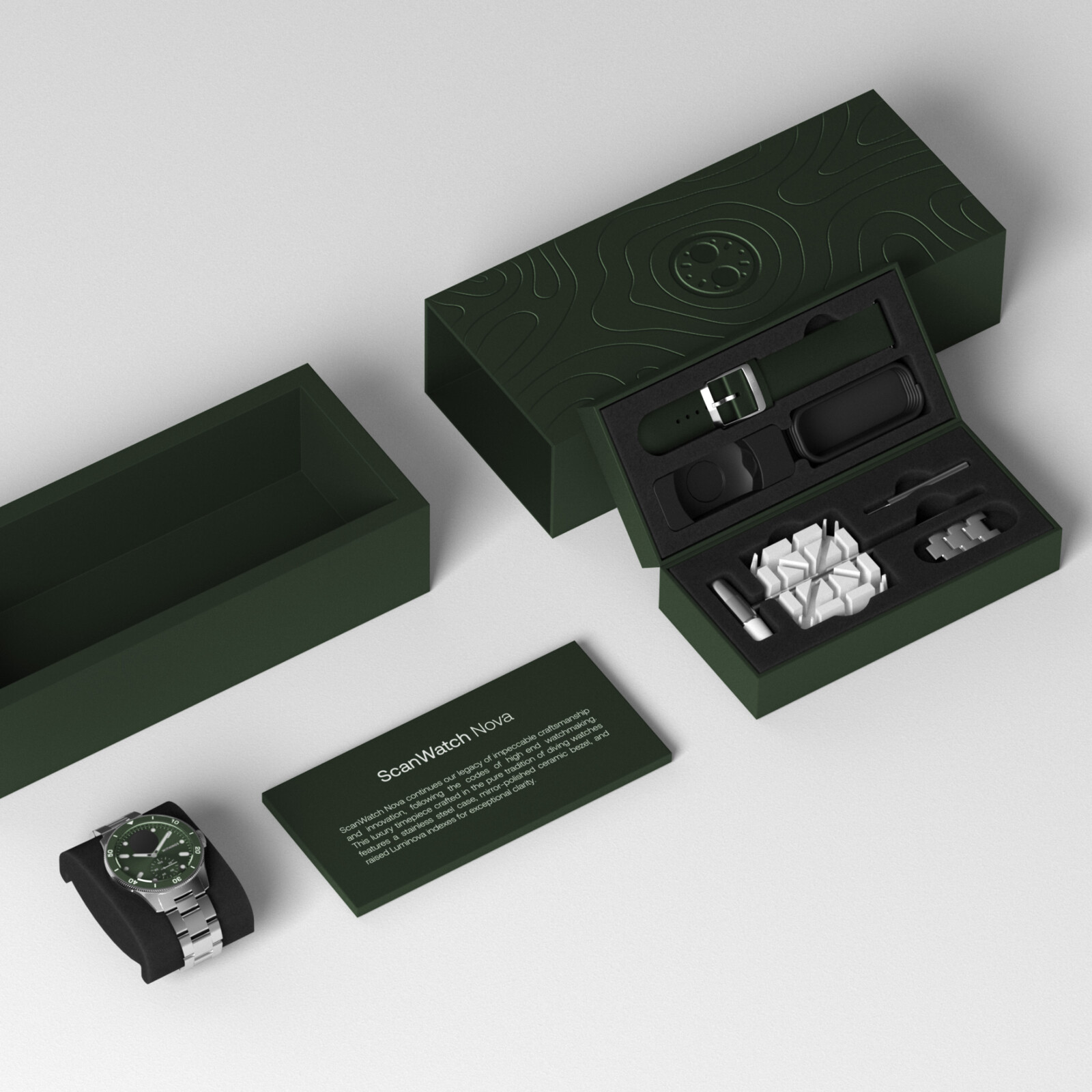 Withings ScanWatch Nova gr&uuml;n