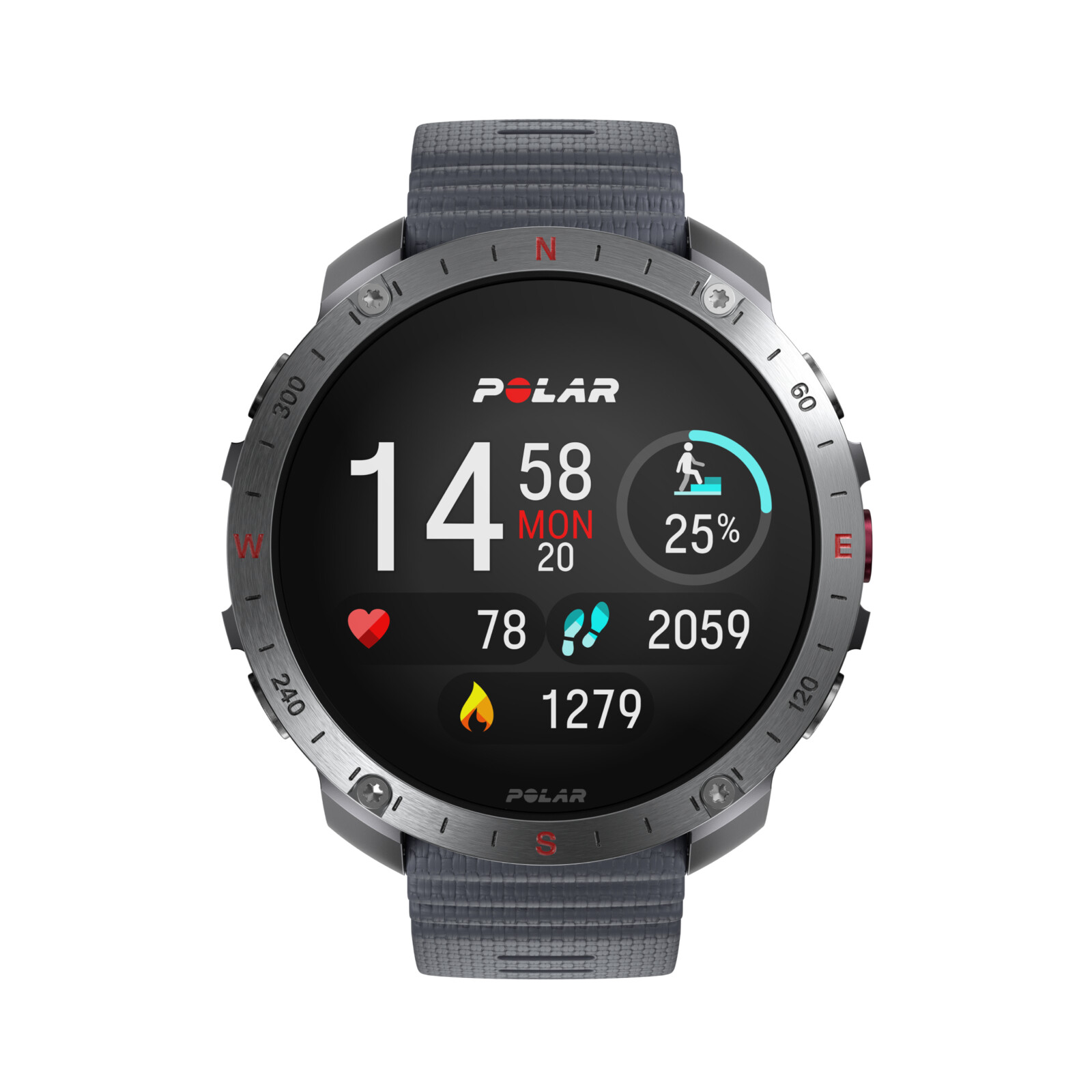 Polar Grit X2 Pro grau S/L