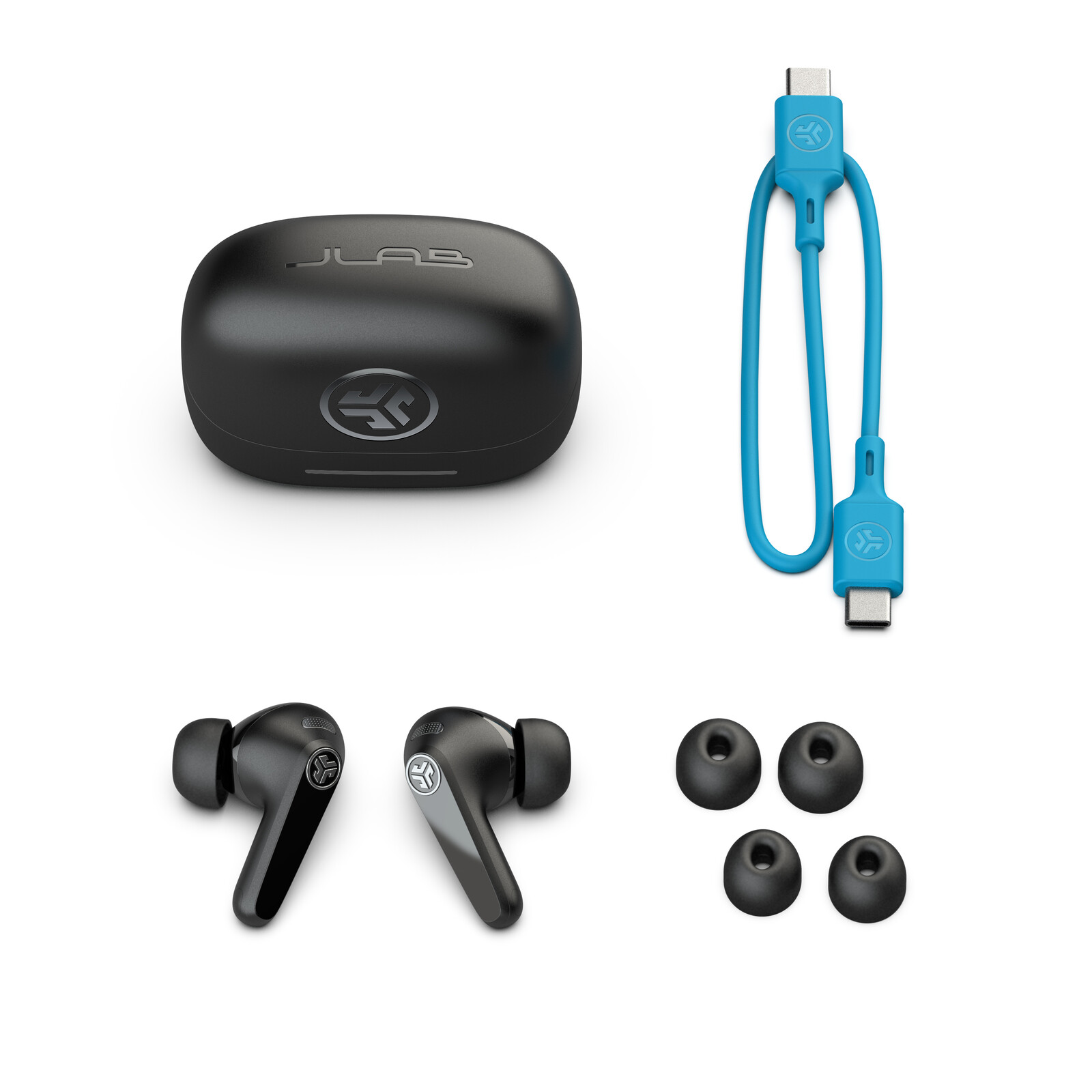 JLAB JBuds Pods ANC TWS Headphones black
