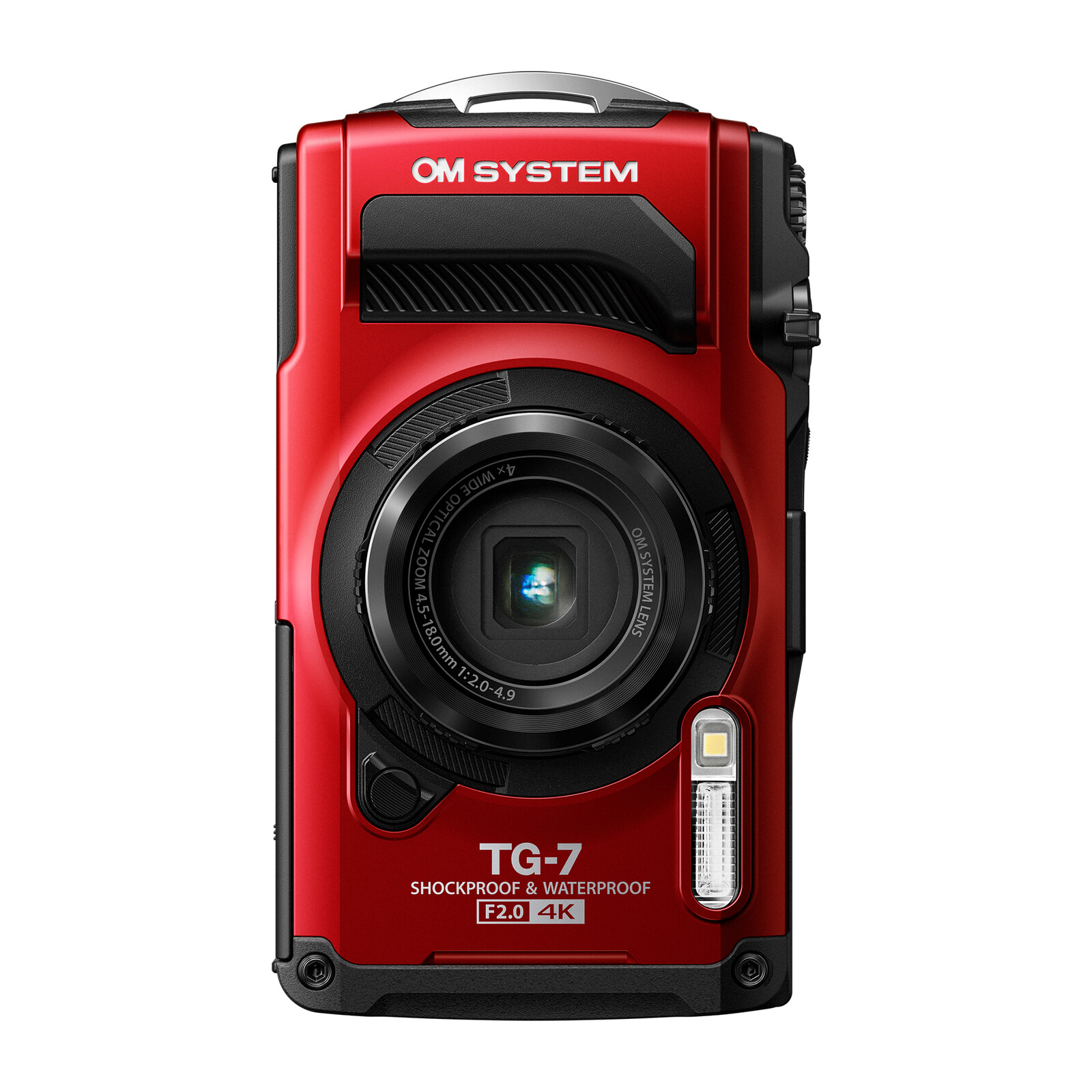 OM System TG-7 rot Outdoor-/Unterwasserkamera