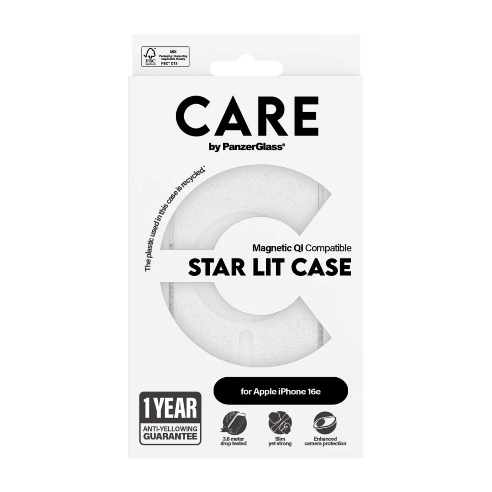 CARE by Panzerglass Flagship Star MagSafe Apple iPhone 16e