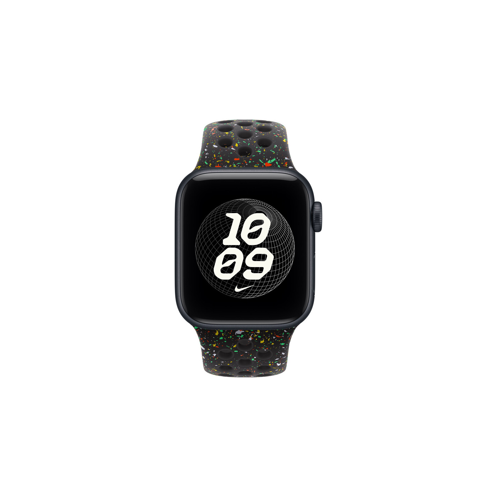 Apple Watch 46mm Midnight Black Nike Sport S/M