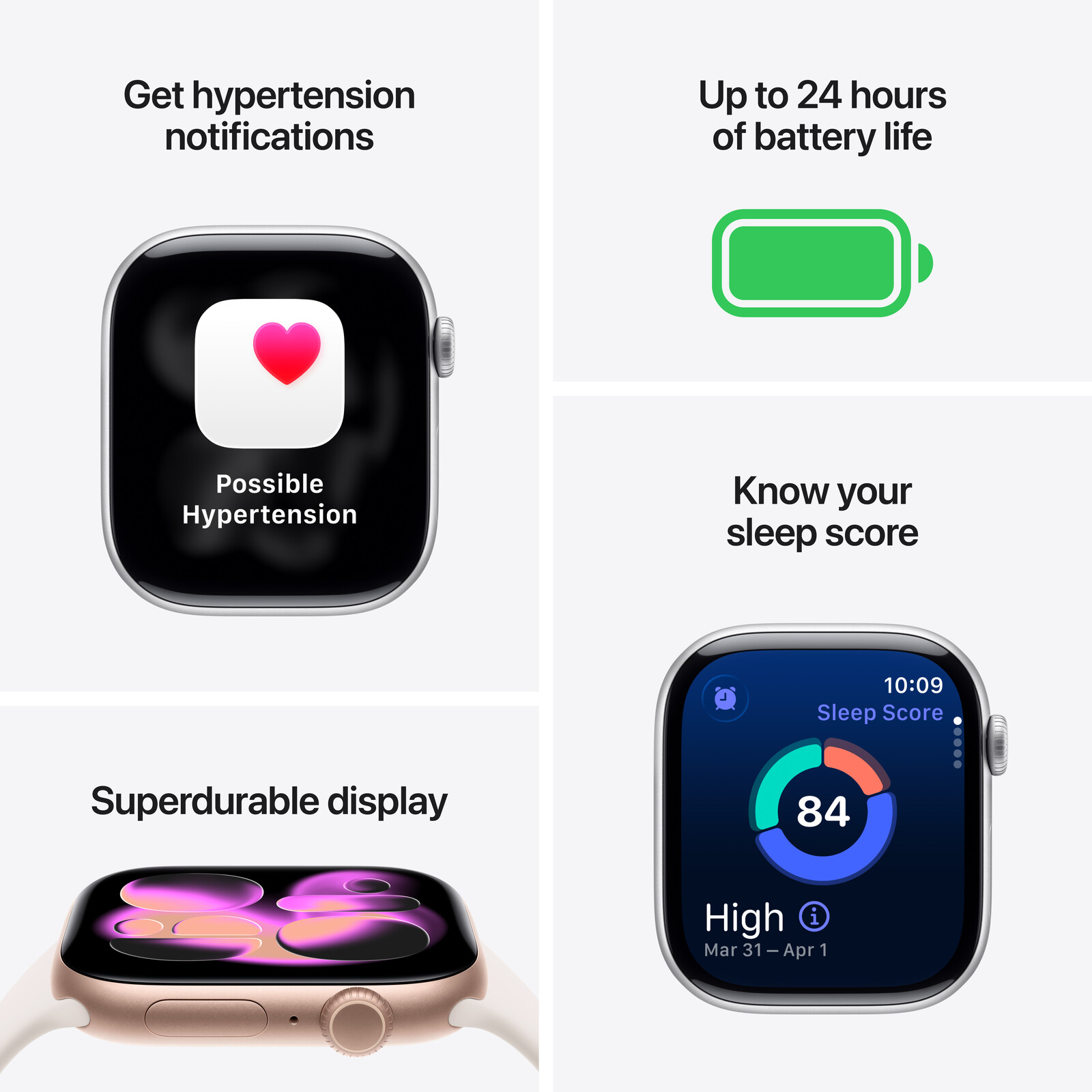 Apple Watch S11 GPS 42mm Jet Black Alu Case + Black Sport M/L
