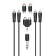 Hama 205175 Cinch Anschluss-Set 2,5m