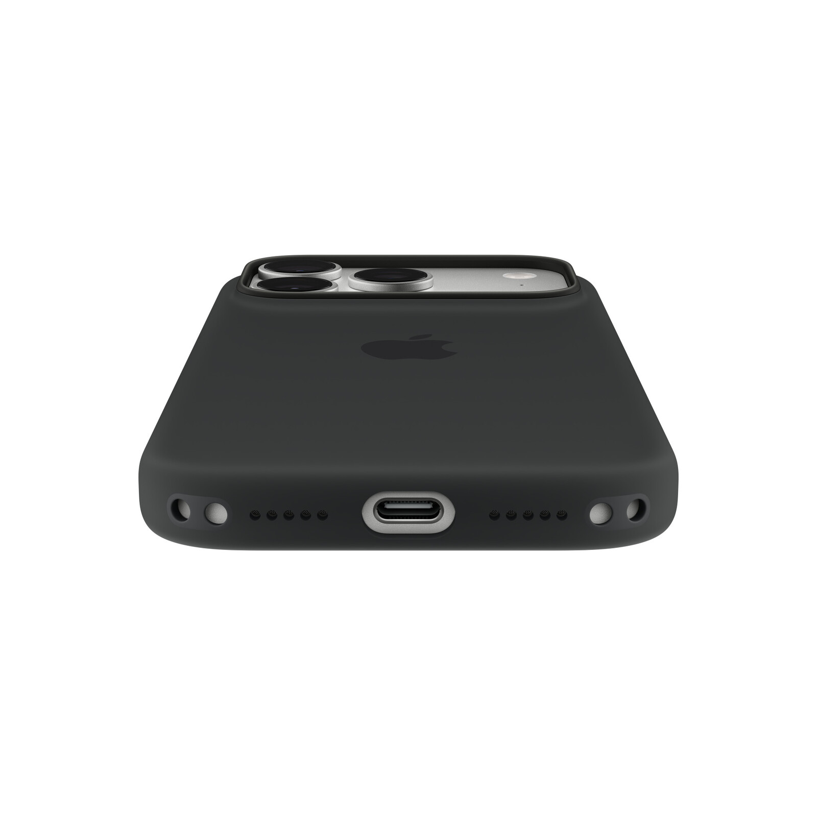 Apple iPhone 18 Pro Silikon Case mit MagSafe Burgundy