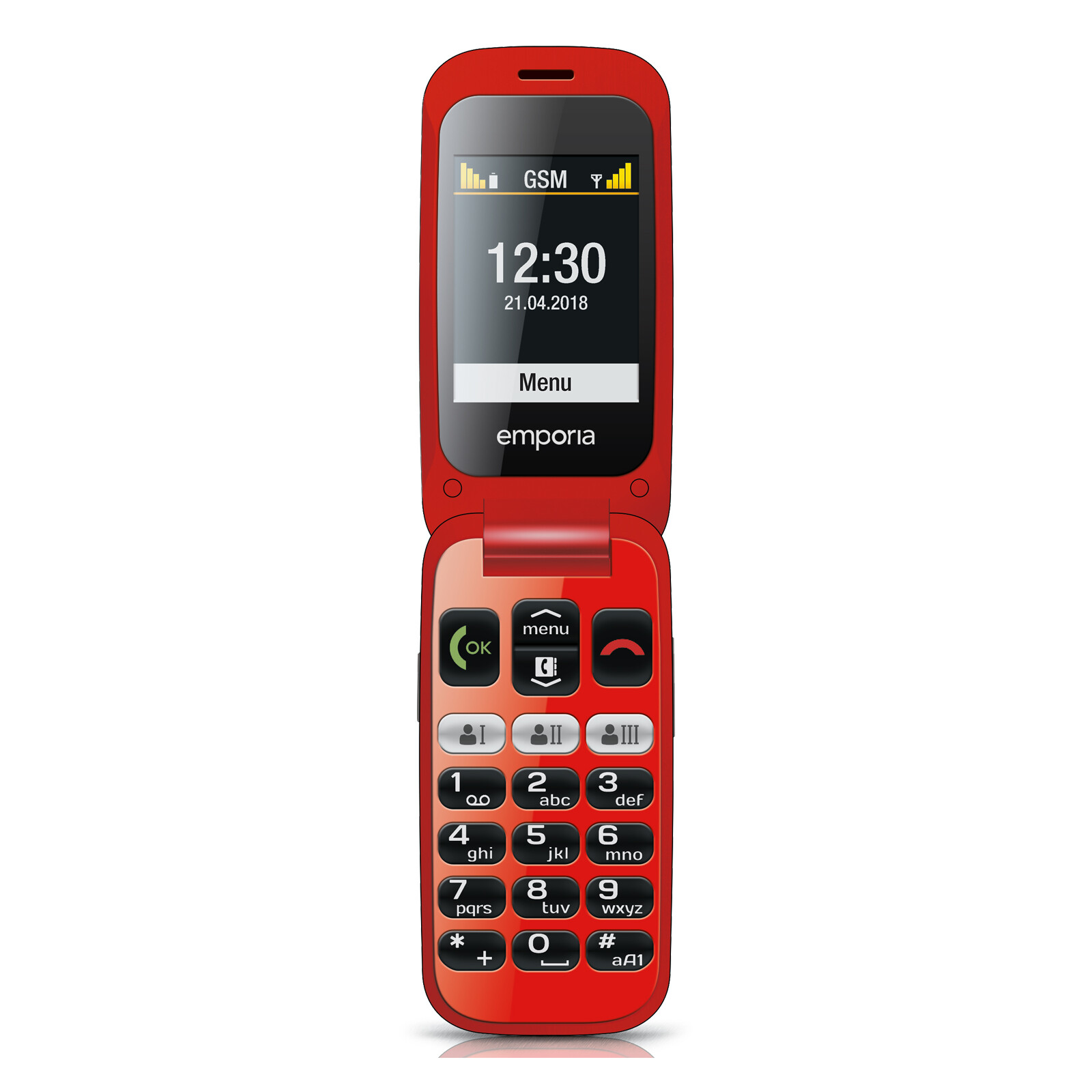 Emporia One V200 2G schwarz/rot