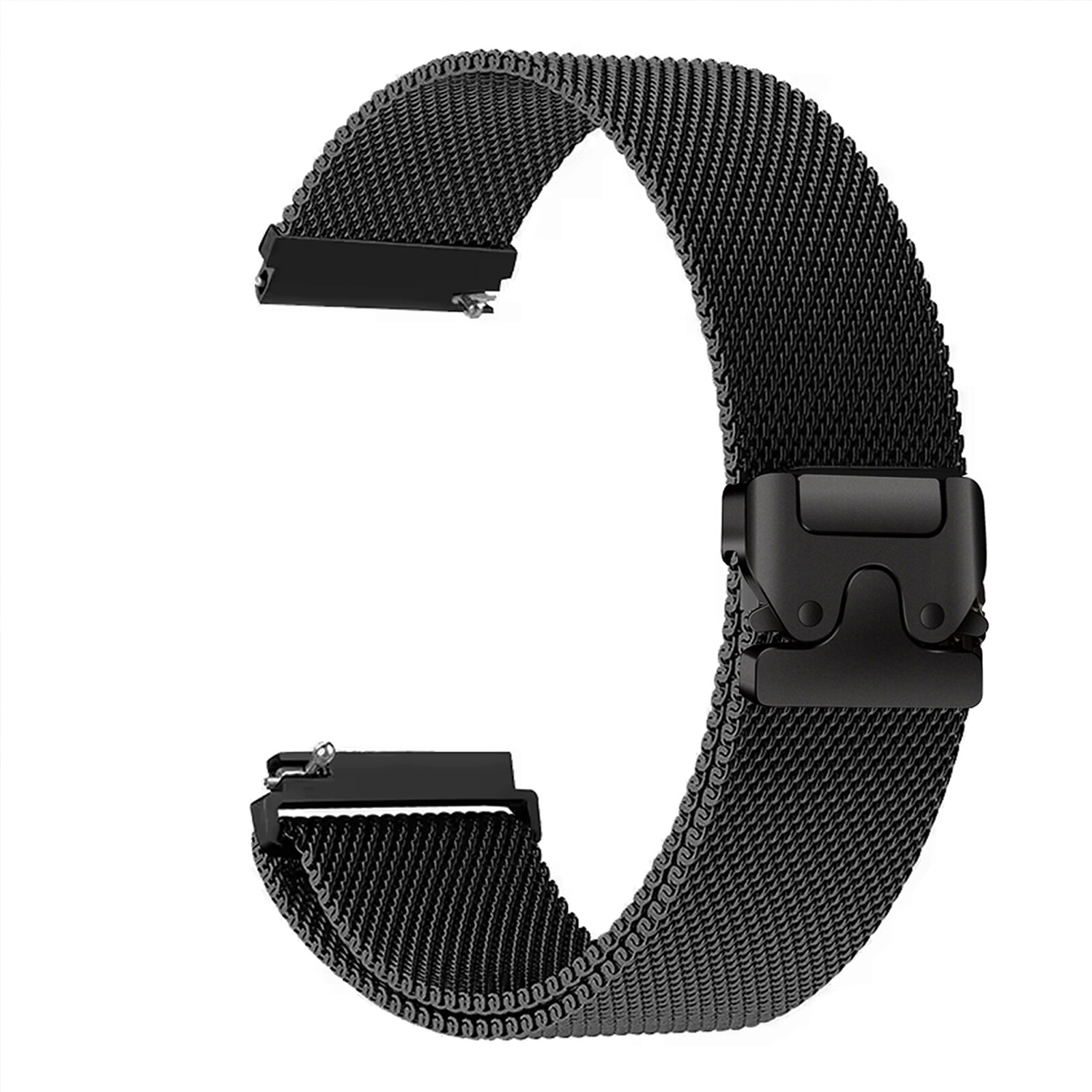 Felixx Smartwatcharmband Milanaise Safe Cl. Black-Universal 22mm

