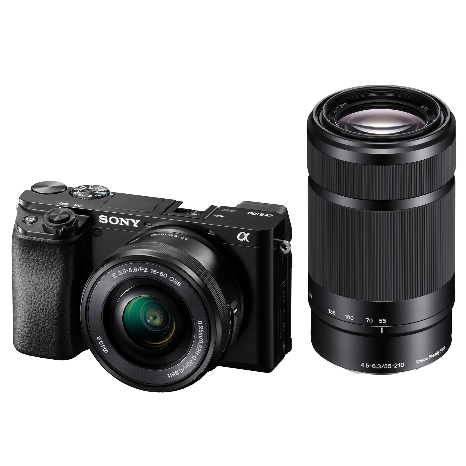 Sony Alpha 6100 + SELP 16-50 + SELP 55-210 schwarz 25