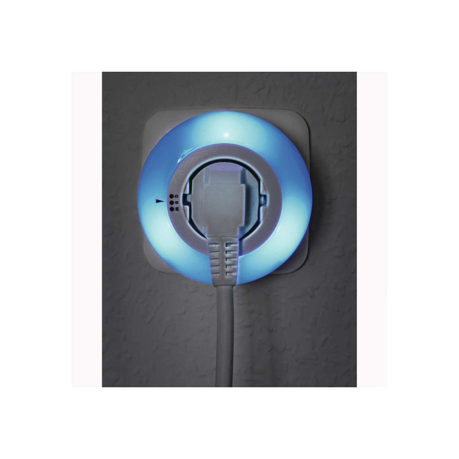 Hama LED-Nachtlicht Circle Colour mit Steckdose