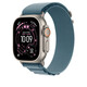 Apple Watch 49mm Light Blue Alpine Loop S natural Titan