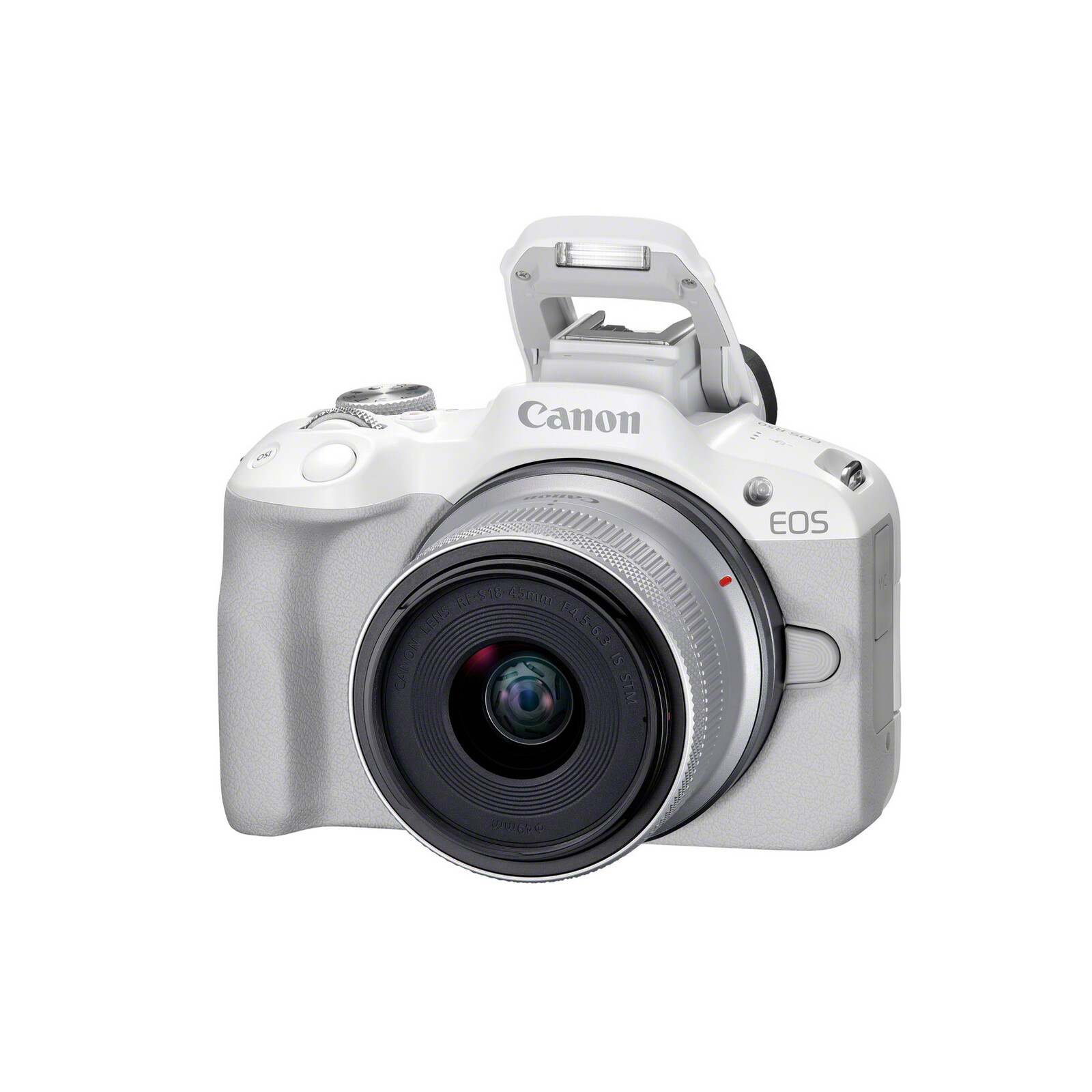 Canon EOS R50 wei&szlig; + RF-S 18-45 IS STM