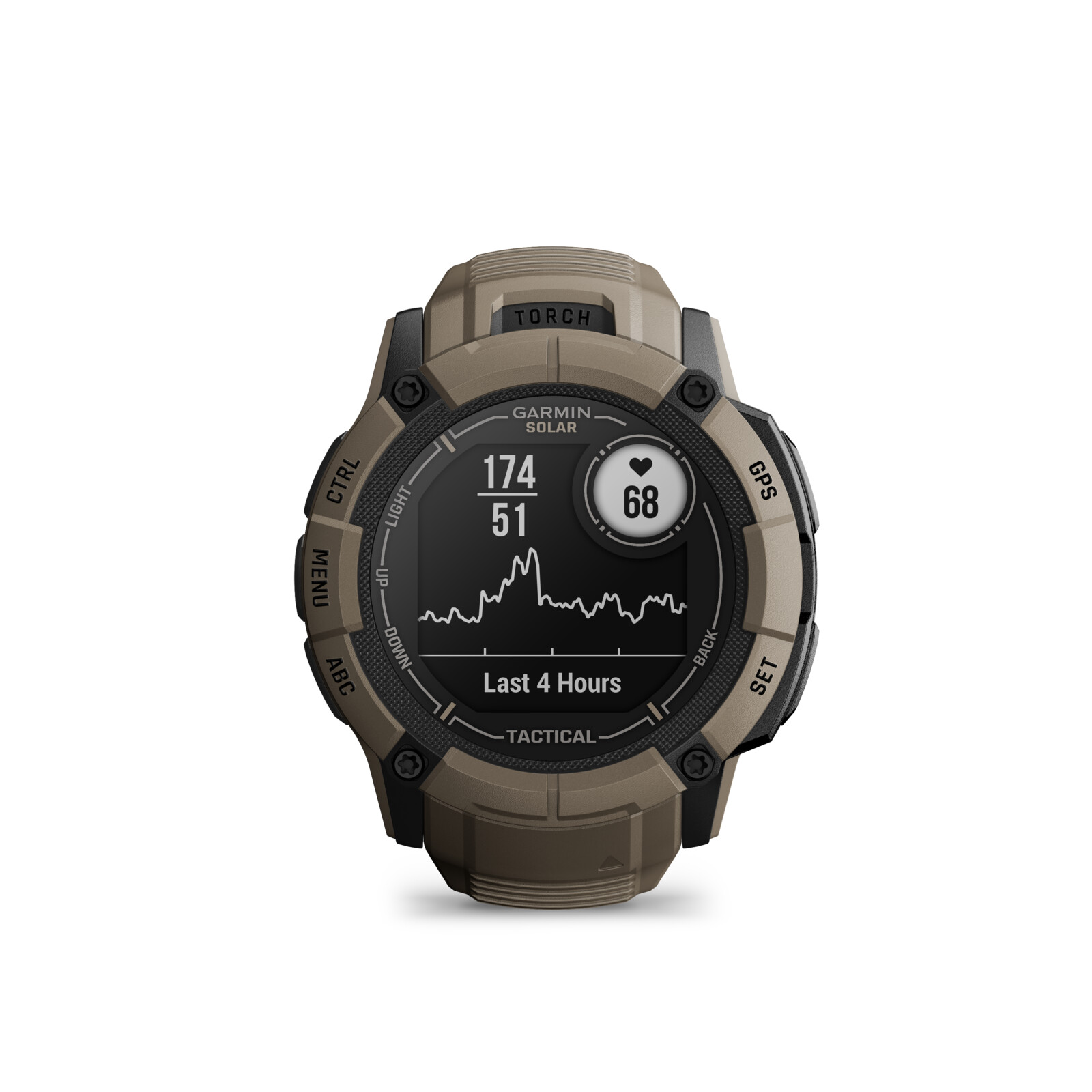Garmin Instinct 2X Solar-Tactical Edition olivgrün
