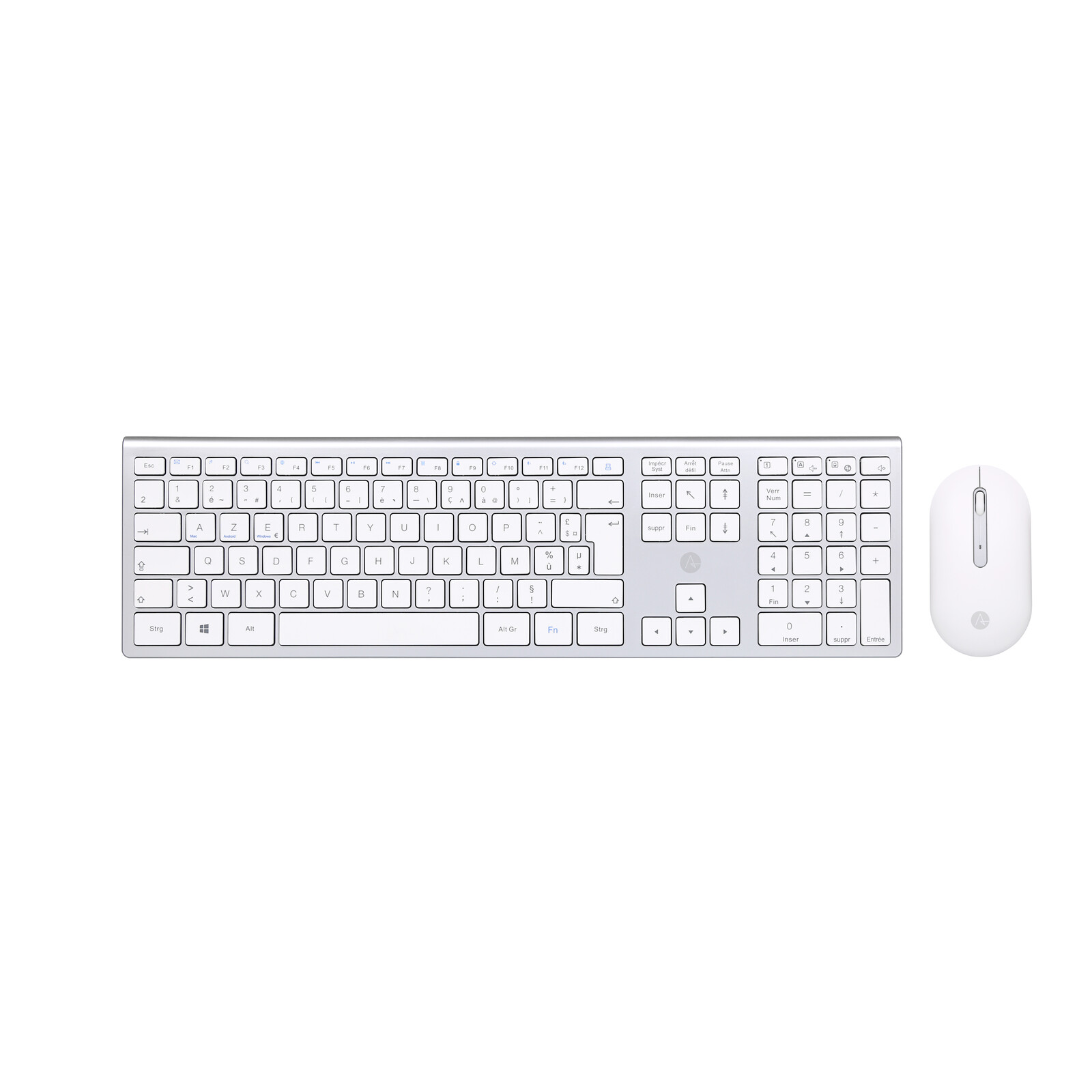 Axxtra Desktop Set combo wei&szlig;