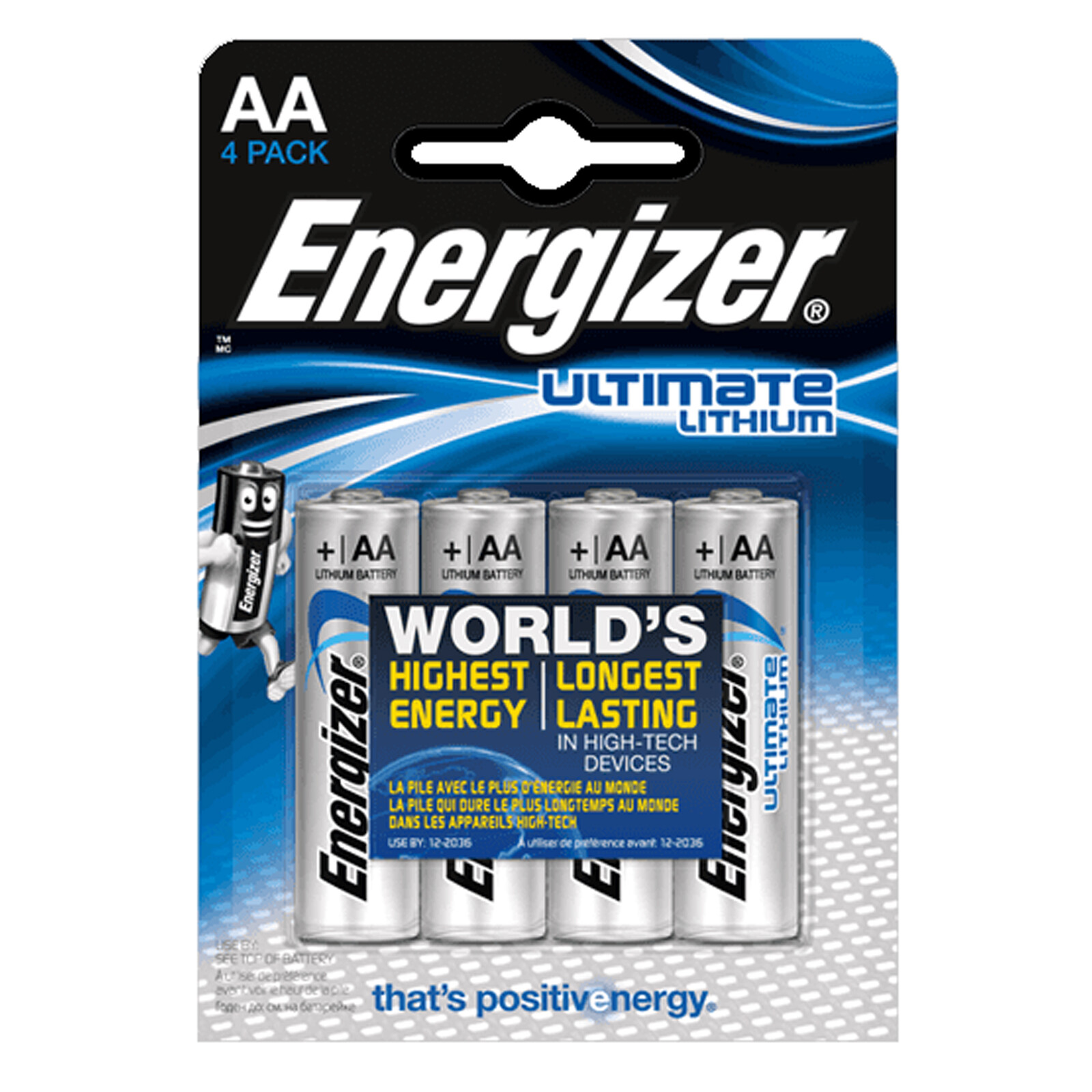 Energizer AA Ultimate Lithium 1,5V 4er