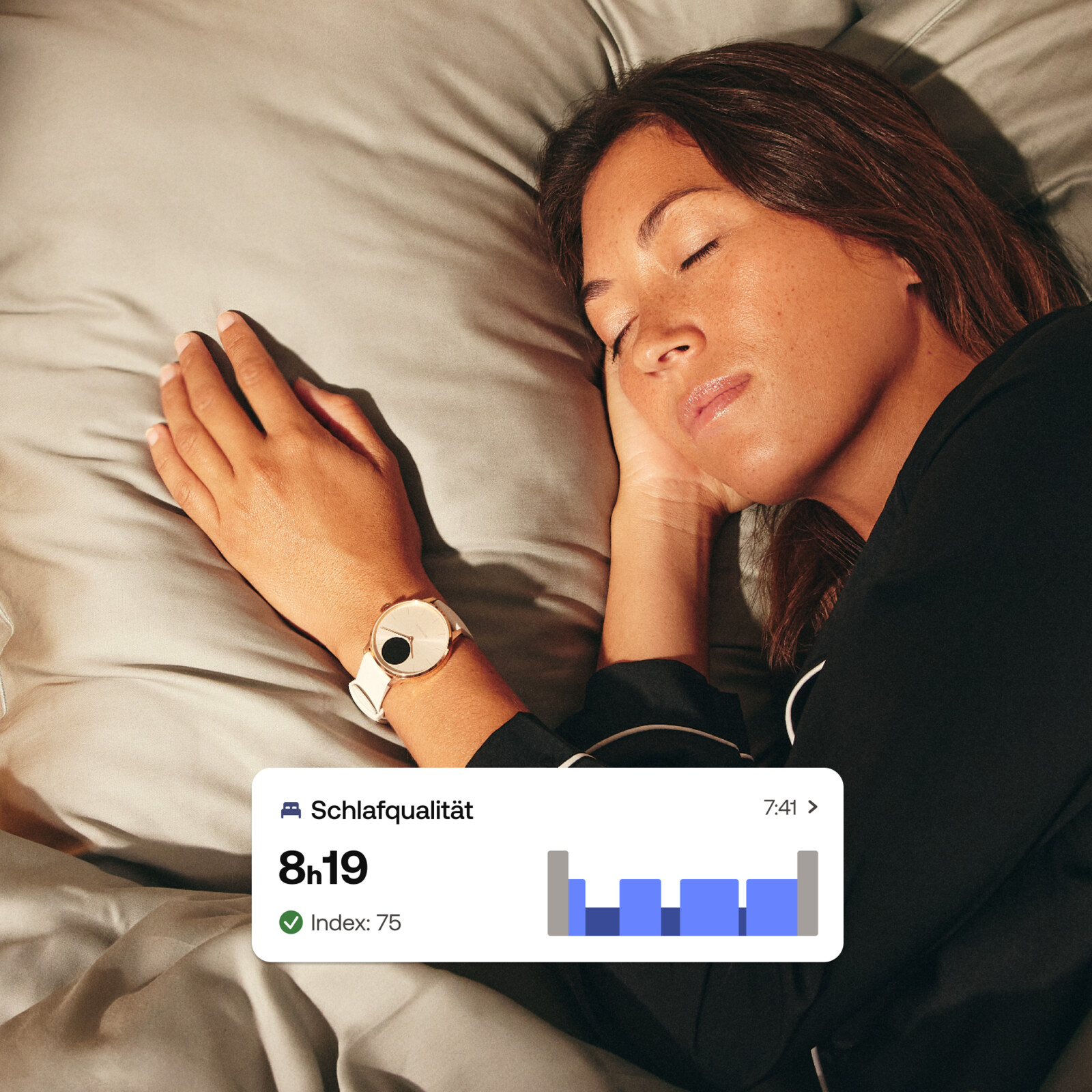 Withings Scanwatch light 37mm wei&szlig;