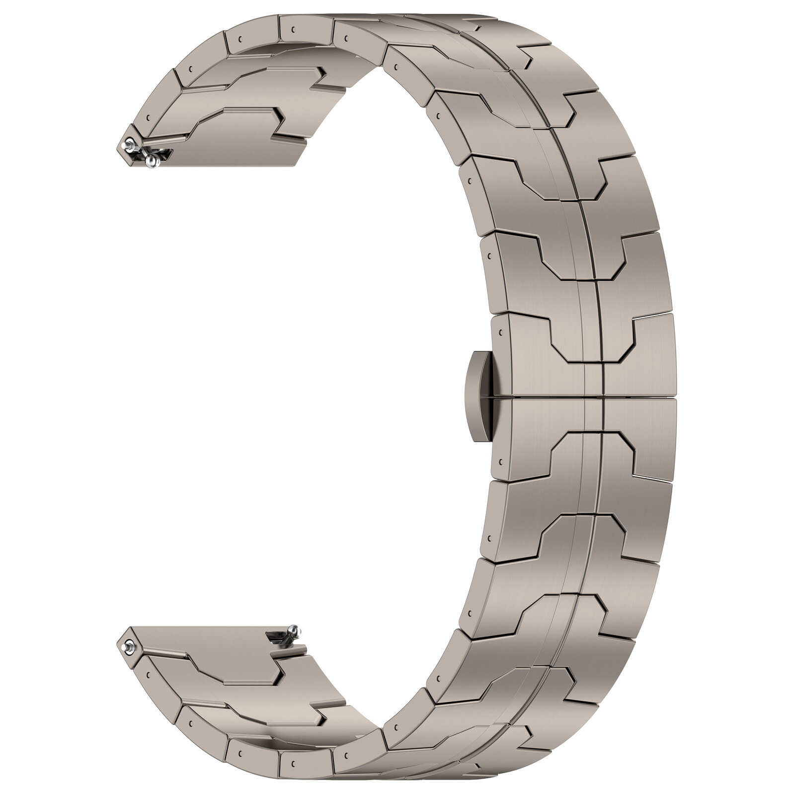 Felixx Smartwatcharmband Edelst./Titan Titanium-Universal 22mm
