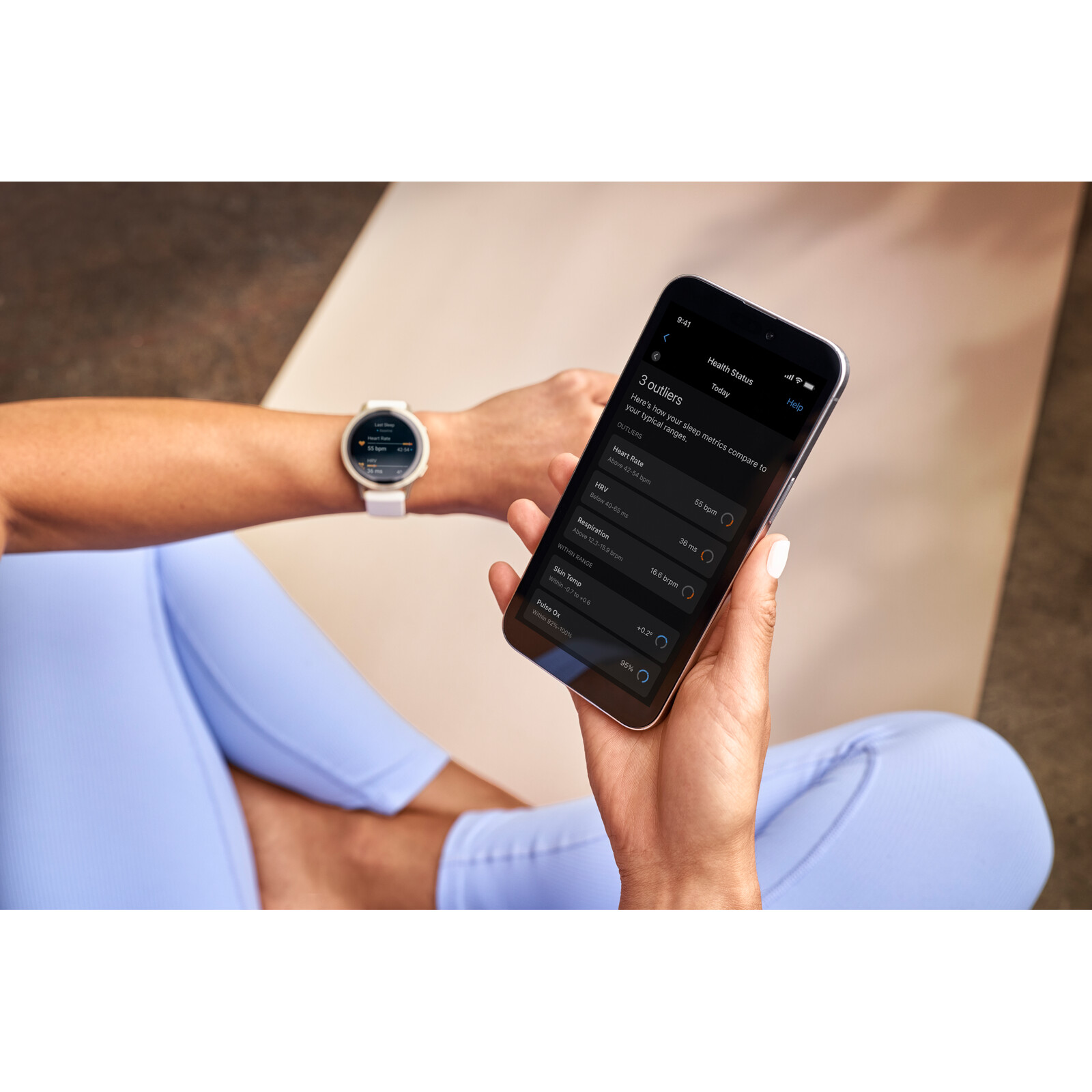 Garmin Venu 4 41mm Beige/Lunargold Bone