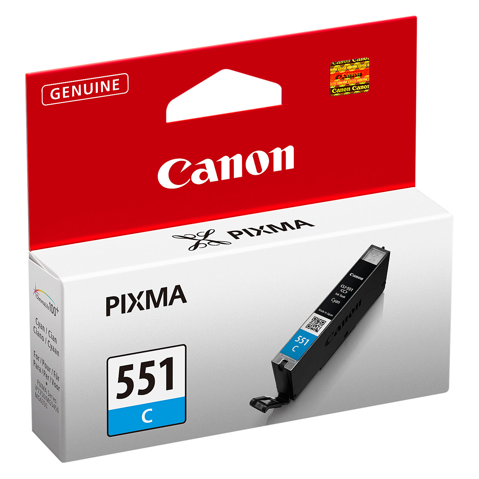 Canon CLI-551c Tinte cyan