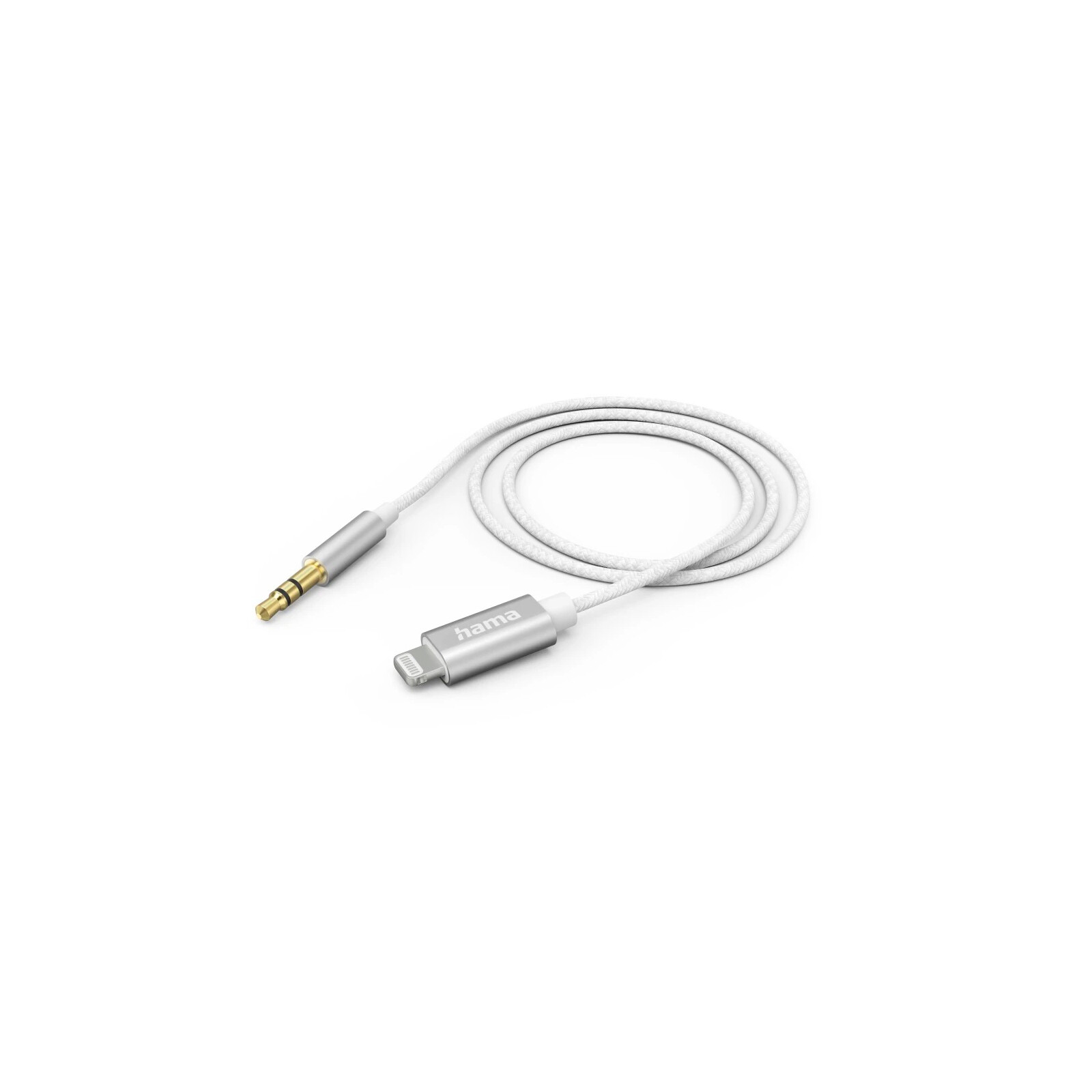 Hama Audio-Kabel Lightning-3,5 Klinkerstecker