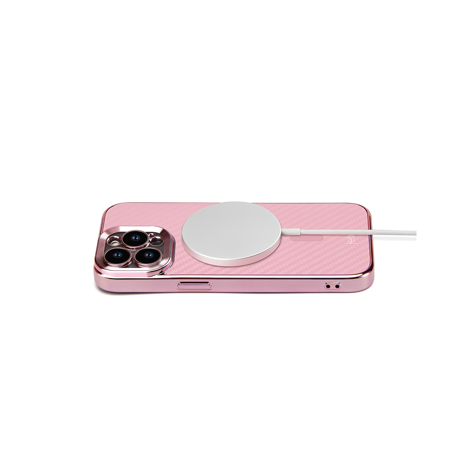 Felixx Back Carbon App iPhone 15 Pro Max rose
