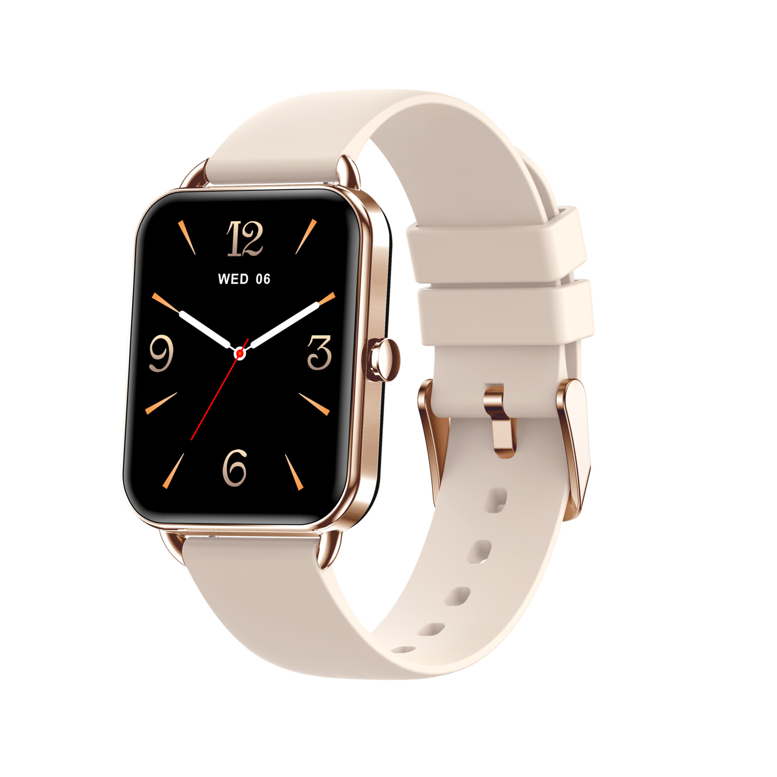 Felixx Smartwatch F606, Amoled 1.65, LADY, rose-gold