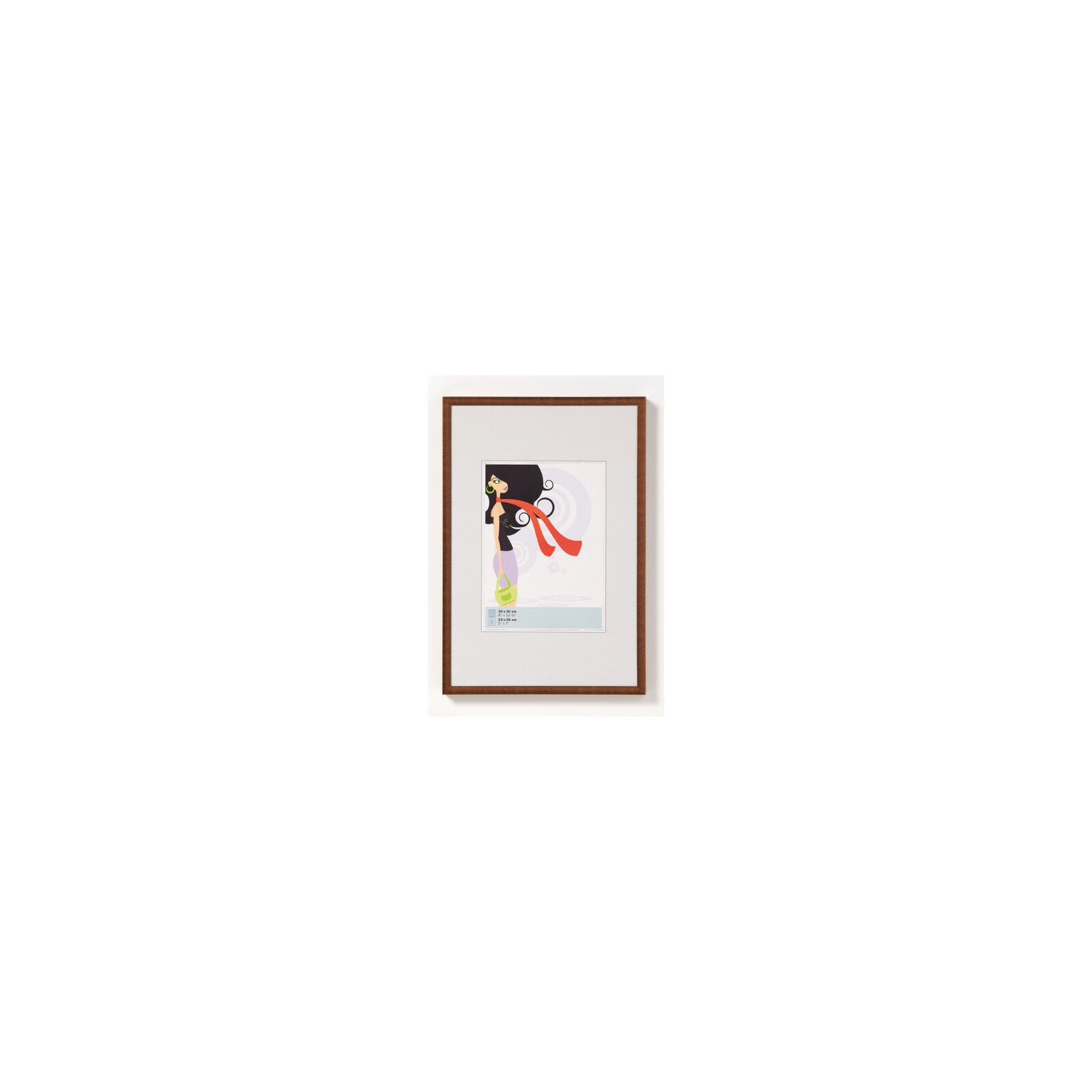 Bilderrahmen New Lifestyle 20x30cm Kunststoff bronze