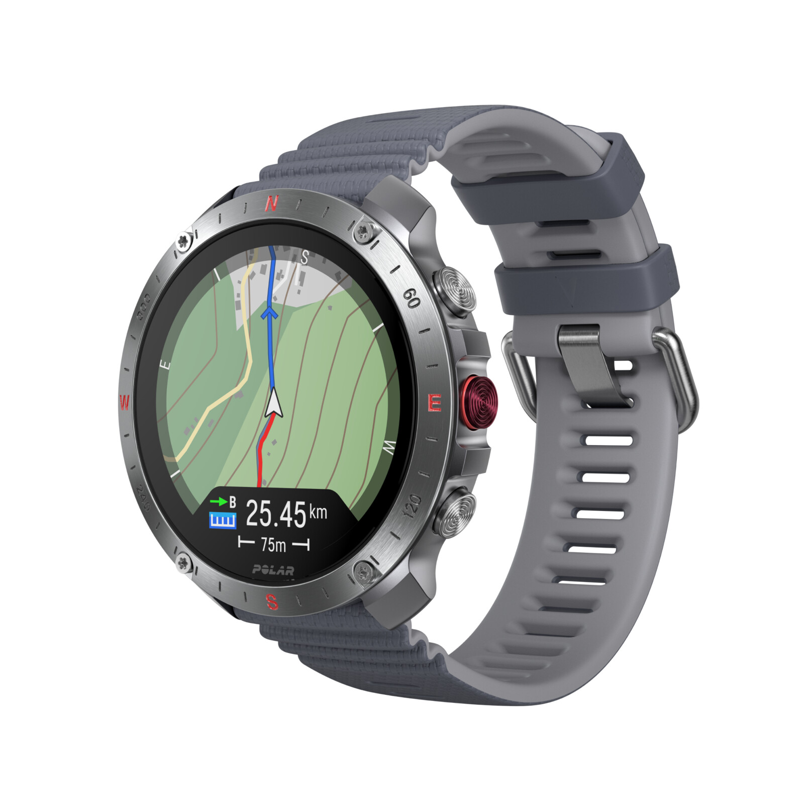 Polar Grit X2 Pro grau S/L