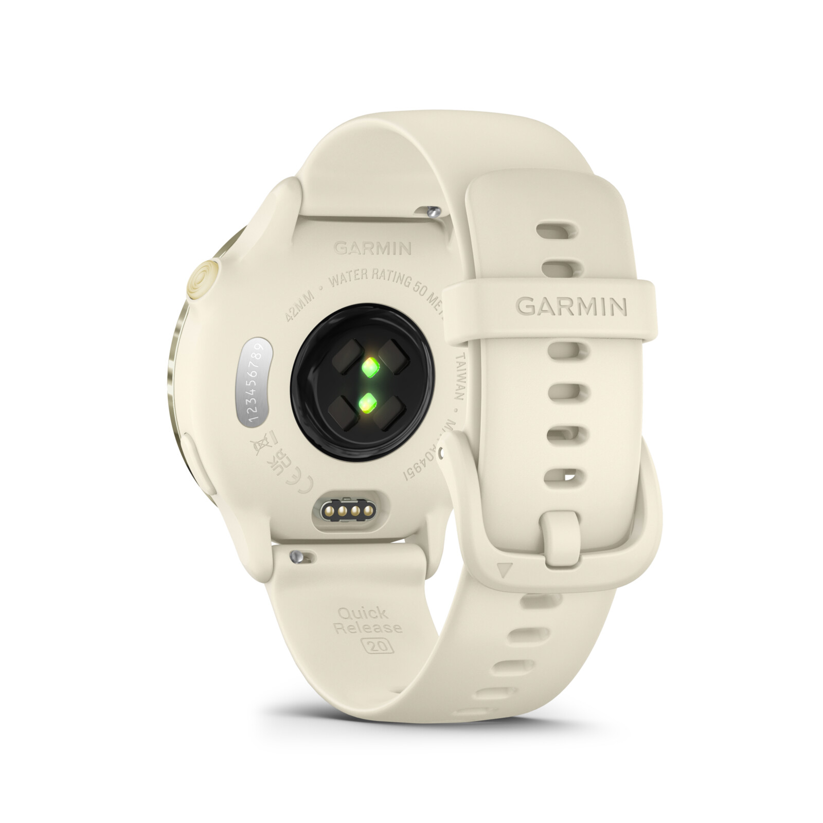 Garmin vivoactive 6  Bone/Lunar Gold
