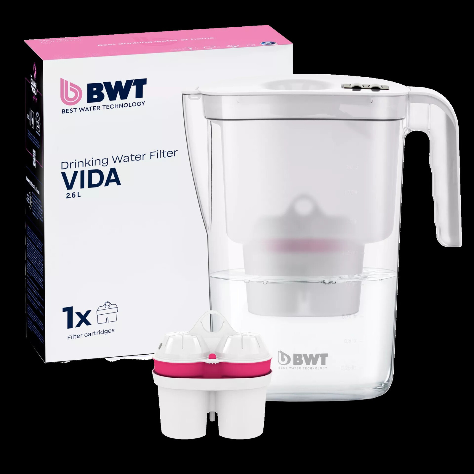 BWT Vida manuell weiß