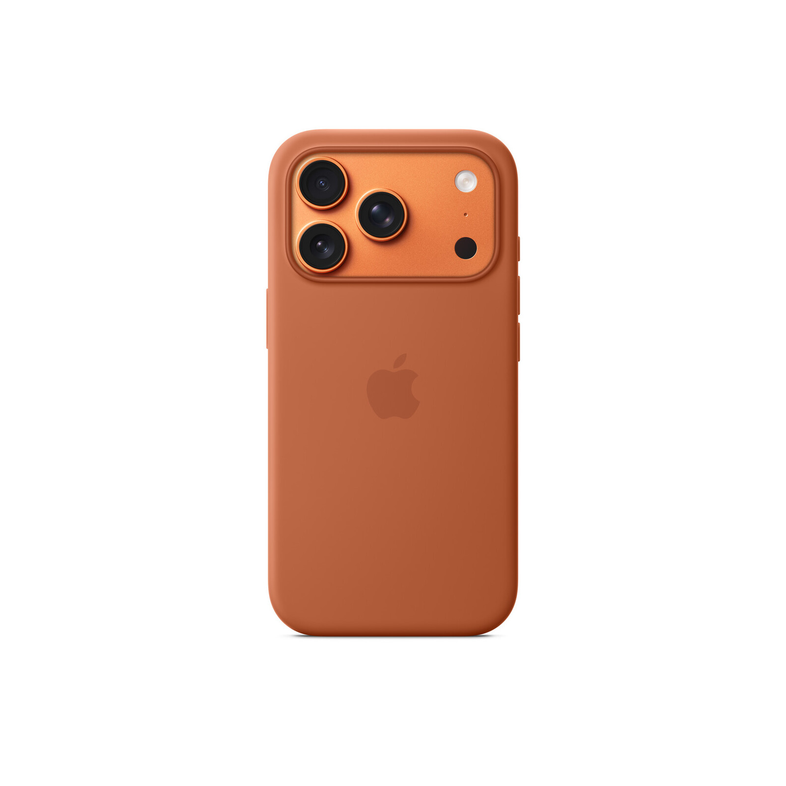 Apple iPhone 17 Pro Silicone Case mit MagSafe Terracotta
