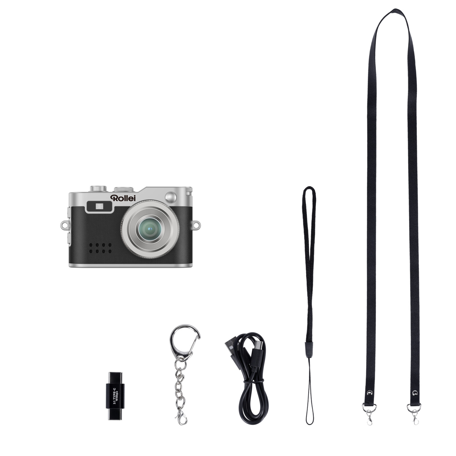 Rollei Mini Digitalkamera schwarz