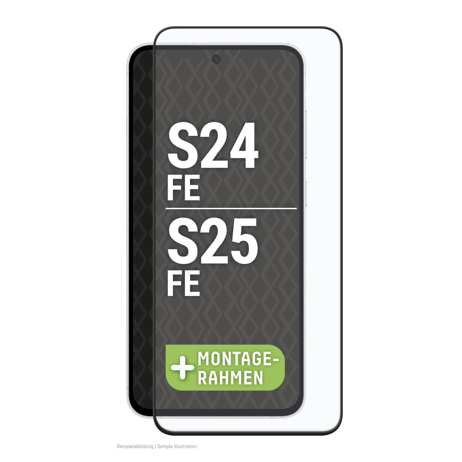 felixx 3D Premium-Glas Full Glue Samsung Galaxy S24 FE