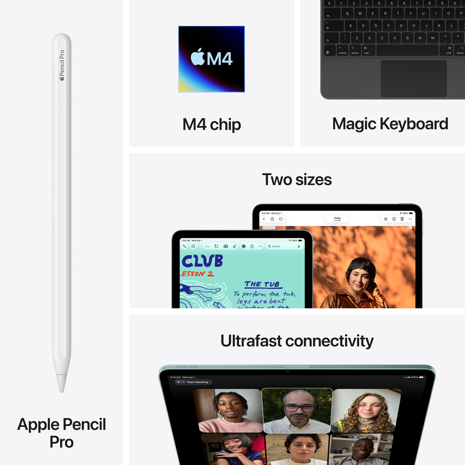 Apple iPad Air 13" LTE 128GB blau