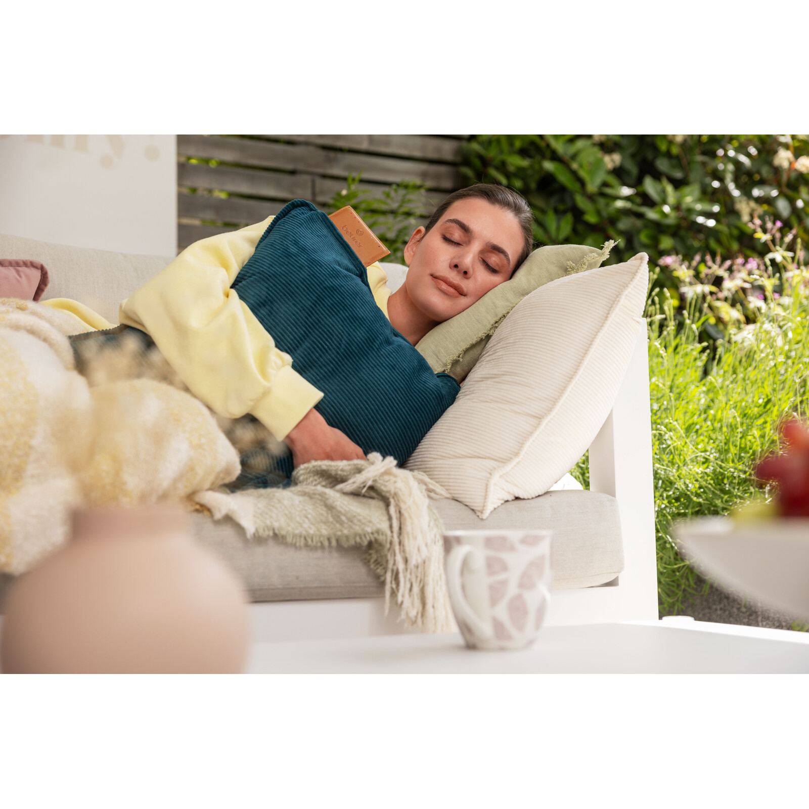 
BEURER HK 77 Akku-Heizkissen celestial