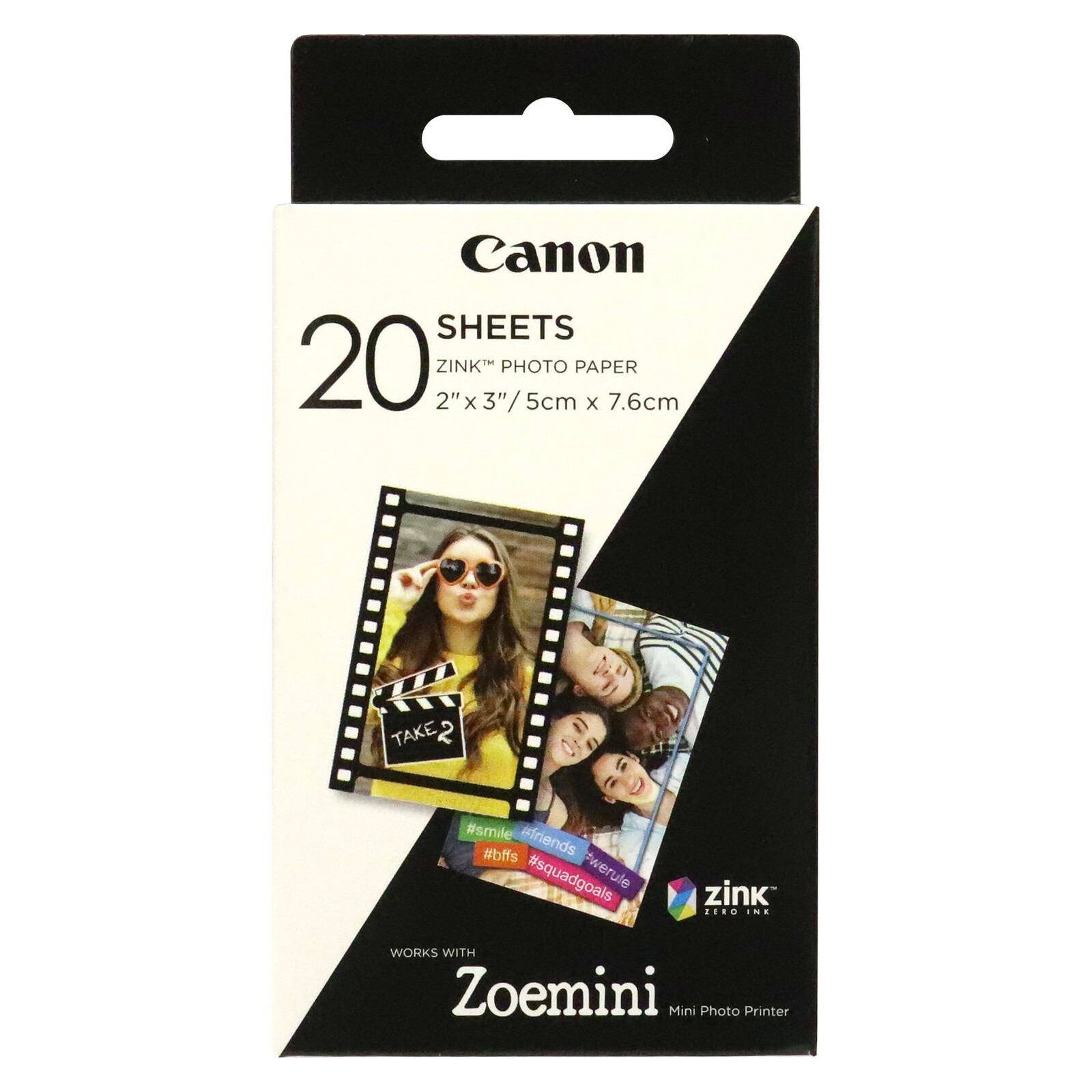 Canon ZP-2030 Zoemini Zink Papier 20 Blatt