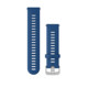 Garmin Schnellwechsel Band 22mm Silikon tidal blue
