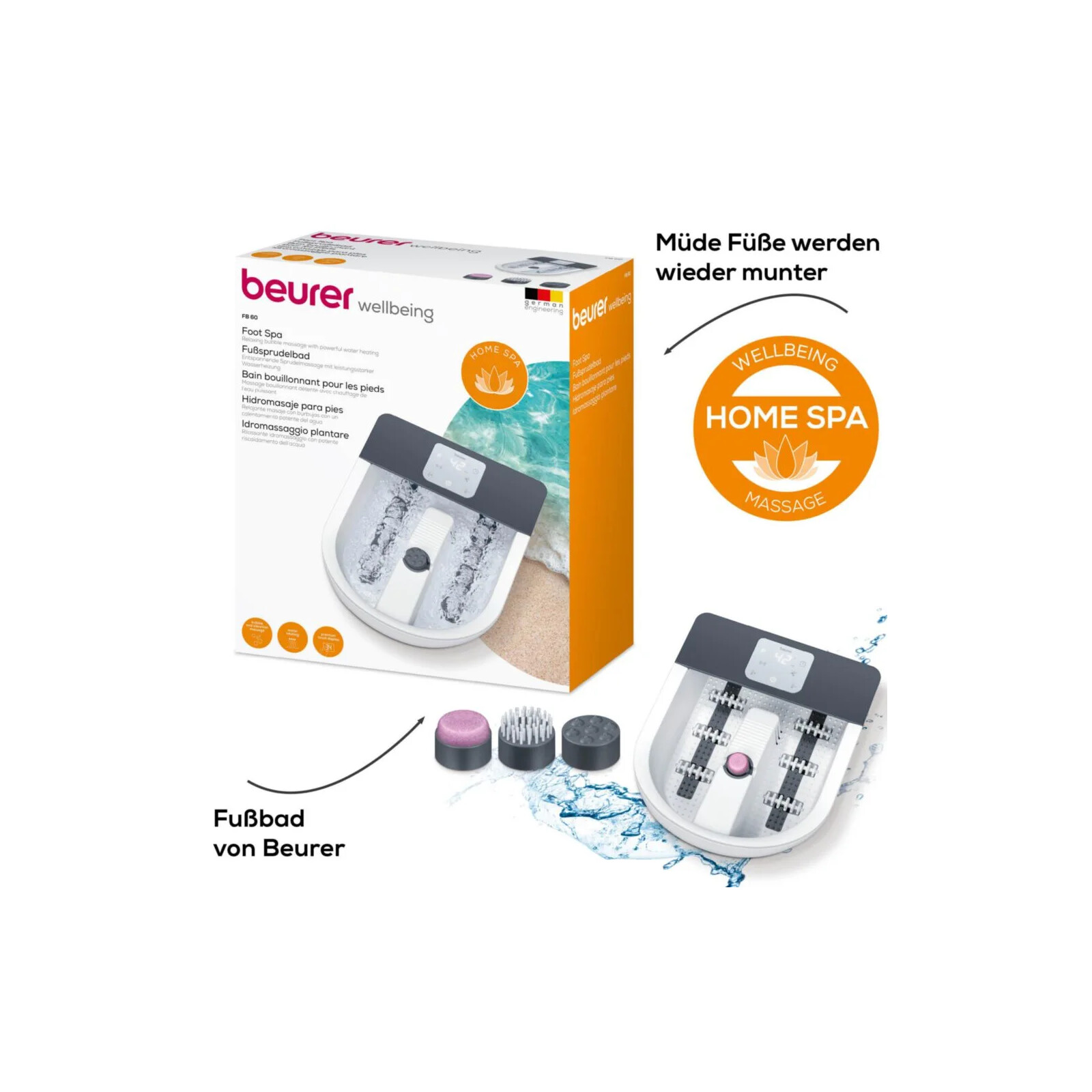BEURER FB 60 Fu&szlig;sprudelbad