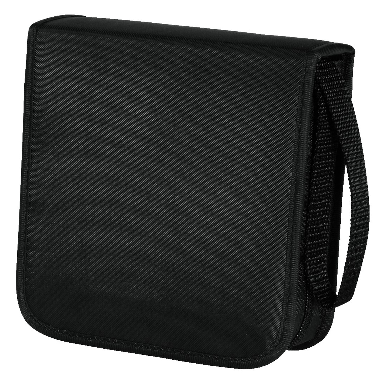 Hama 33831 CD-/DVD-/Blu-ray-Tasche 40, Schwarz