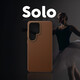 PanzerGlass Care SOLO Case Samsung Galaxy S26 Ultra Brown