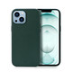 Felixx Back Leder Apple iPhone 14 dunkelgr&uuml;n 