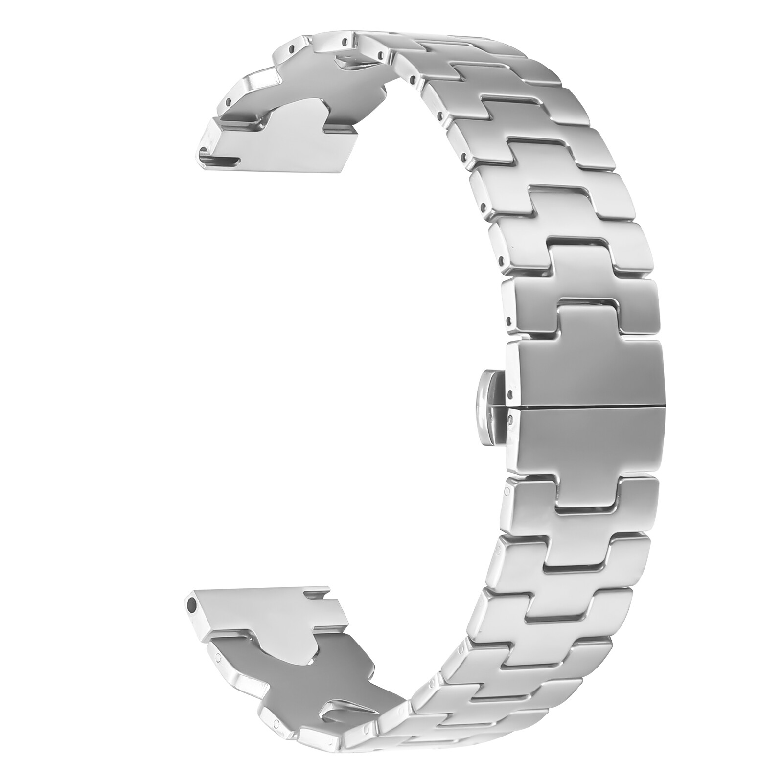 Felixx Smartwatcharmband Edelst./Alloy Silver-Universal 22mm
