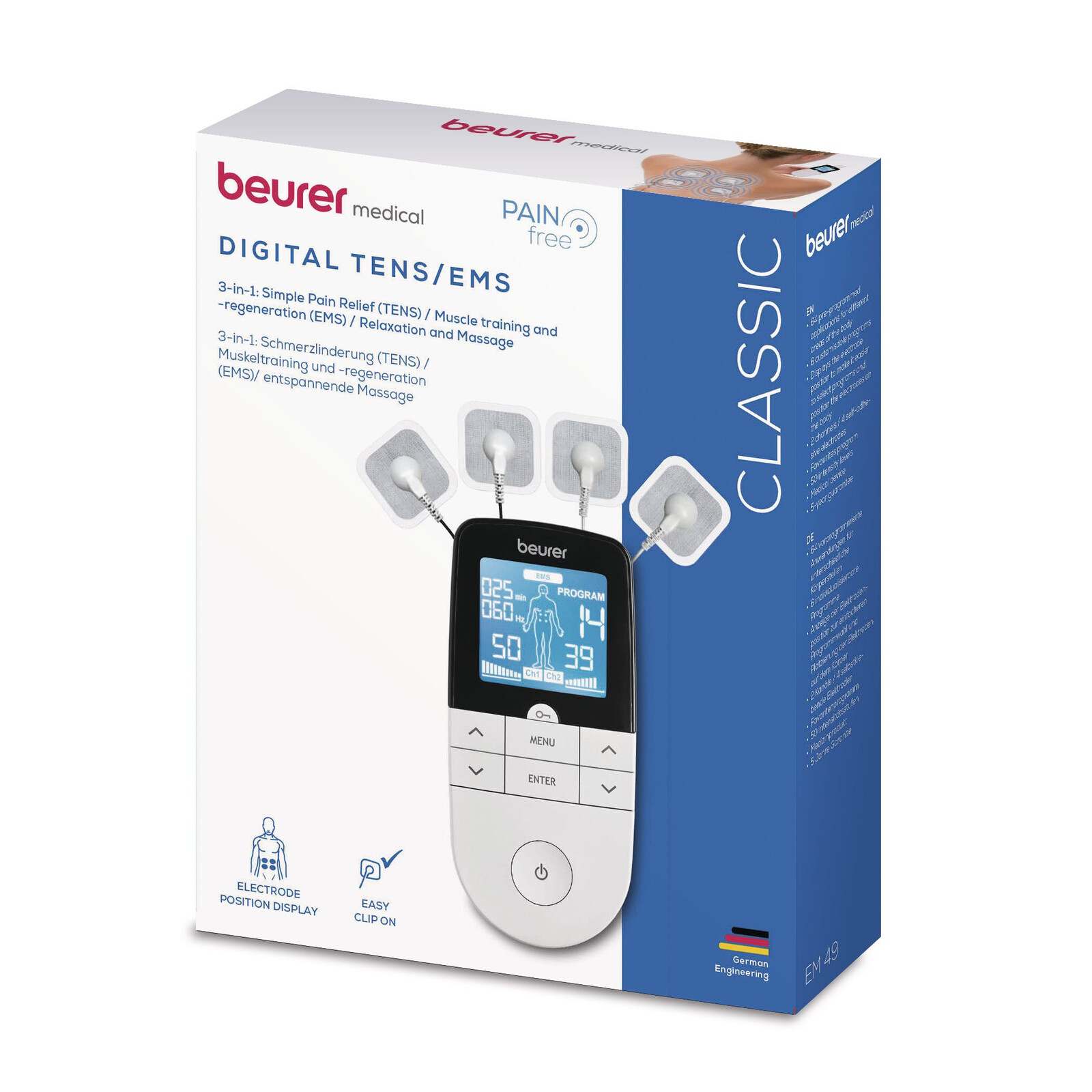 Beurer Tens Gerät EM 49 EMS/TENS