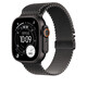 Apple Watch 49mm Black Titan Milanaise Loop L