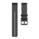 
Polar Armband 22mm Silikon S-L black/grey