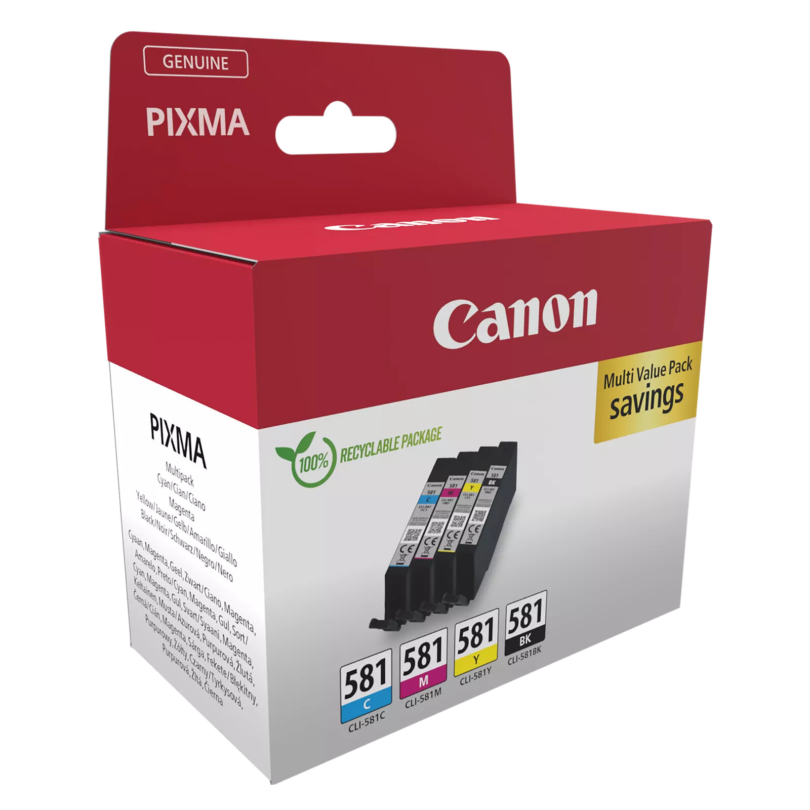 Canon CLI-581 Tinte Multipack