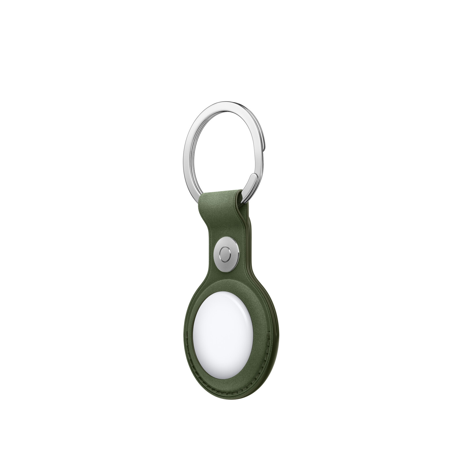 Apple iPhone AirTag FineWoven Key Ring Moss
