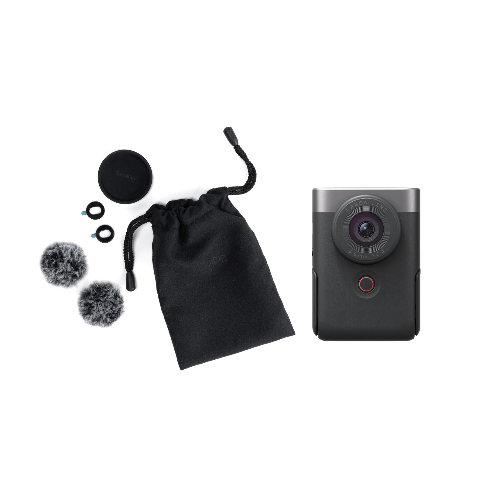 Canon PowerShot V10 Vlogging Kit silber